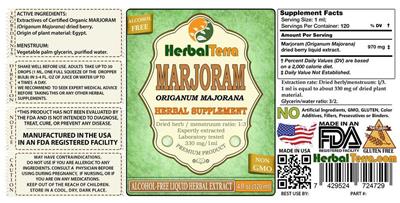 Marjoram Alcohol Free