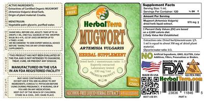 Mugwort Alcohol Free