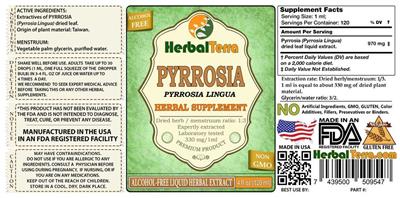 Pyrrosia Alcohol Free