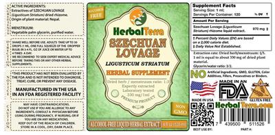Szechuan Lovage Alcohol Free