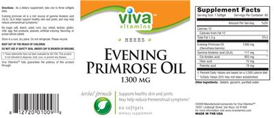 Evening Primrose Oil 1300 mg