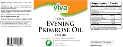 Evening Primrose Oil 1300 mg
