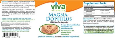 Label of Magna-Dophilus