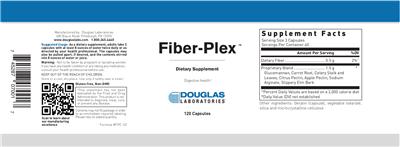 Photo of the Douglas Laboratories Fiber-Plex label