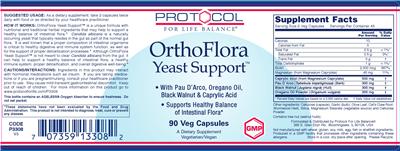 OrthoFlora Yeast Support