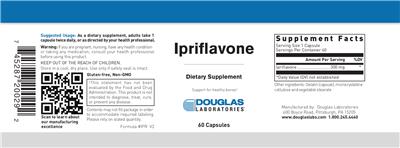 Photo of the Douglas Laboratories Ipriflavone label