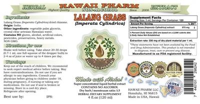 Lalang Grass Non-Alcohol