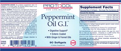 Peppermint Oil G.I.