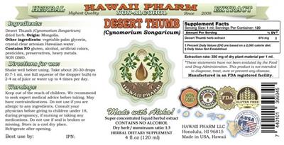 Desert Thumb Non-Alcohol