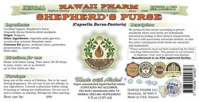 Shepherd's Purse Non-Alcohol