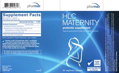 Label of HLC Maternity