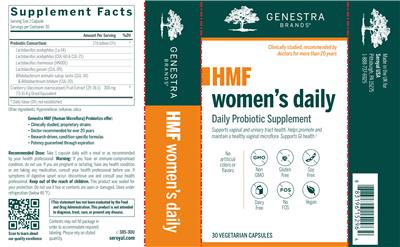 Photo of the Genestra Brands HMF Women's Daily label