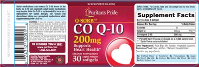 CO Q-10 200 mg