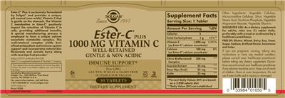 Ester-C Plus 1000 mg Vitamin C