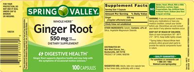 Ginger Root 550 mg