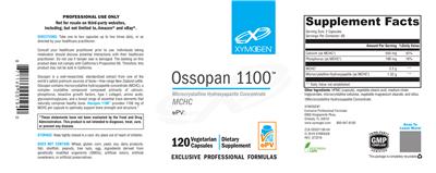 Photo of the XYMOGEN Ossopan 1100 label