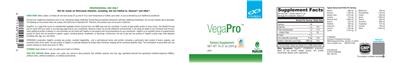 Photo of the XYMOGEN VegaPro label
