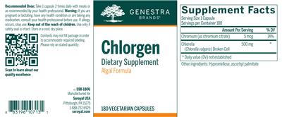 Photo of the Genestra Brands Chlorgen label