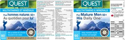 Photo of the Quest For Mature Men 50+ His Daily One label