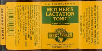 Mother's Lactation Tonic Compound