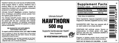 Hawthorn 500 mg