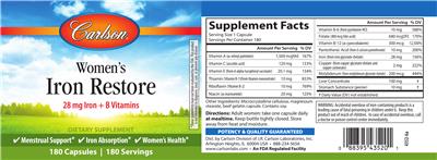 Women's Iron Restore