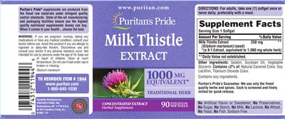 Milk Thistle Extract