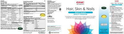 Photo of the GNC Women's Evening Primrose Oil 500 label