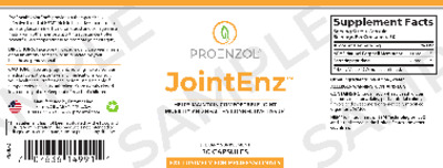 Photo of the ProEnzol JointEnz label
