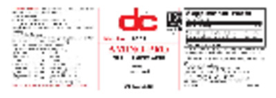 Photo of the DC Amino-Pro label