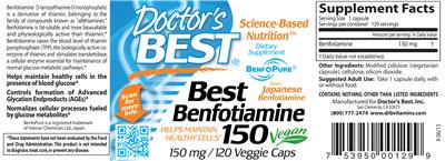 Best Benfotiamine 150