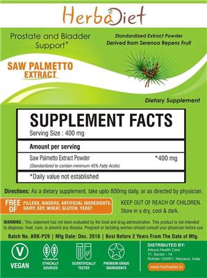 Saw Palmetto Extract