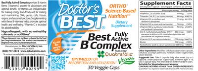 Best Fully Active B Complex