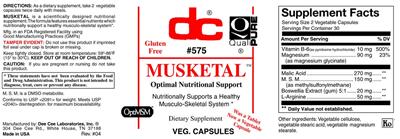 Photo of the DC Musketal label