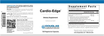 Photo of the Douglas Laboratories Cardio-Edge label