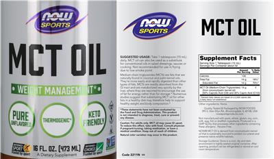 Pure MCT Oil Unflavored