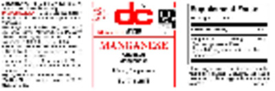 Photo of the DC Manganese label
