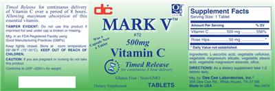 Photo of the DC Mark V label