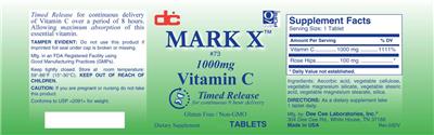 Photo of the DC Mark X label