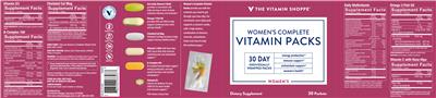 Photo of the The Vitamin Shoppe Daily Multivitamin label