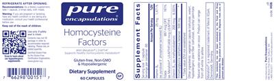 Homocysteine Factors
