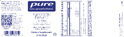 Pancreatic Enzyme Formula