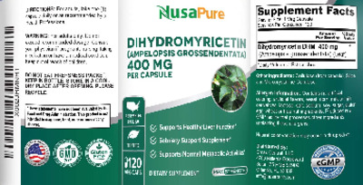 Dihydromyricetin 400 mg