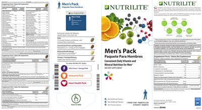 Photo of the Nutrilite Balanced Health Omega label