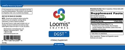 Photo of the Loomis Enzymes DGST label