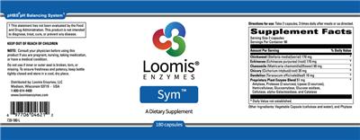 Photo of the Loomis Enzymes Sym label