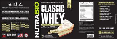 Classic Whey Banana Cream Pie