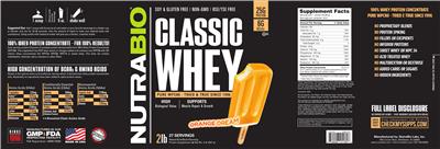 Classic Whey Orange Dream