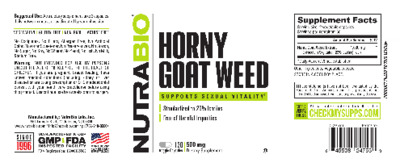 Horny Goat Weed 500 mg