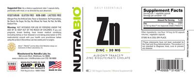 Zinc 30 mg